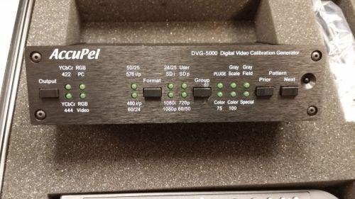 Accupel dvg-5000 professional hd video test pattern generator for sale