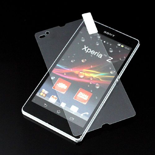Premium Real Tempered Glass Film Screen Protector For Sony Xperia Z