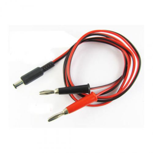 10 sets 4mm banana male plug to 9x5.5x 2.1mm dc plug charging power cables for sale