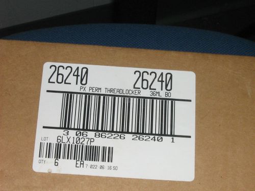 Permanent 26240 threadlocker (box of 6) for sale