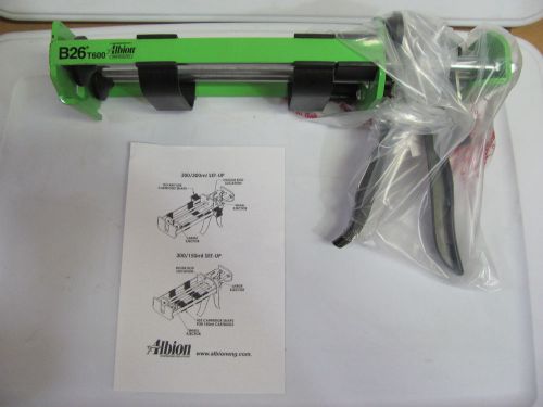 NEW Albion B26T600 Manual Multi-Component Cartridge Gun (1:1) &amp; (2:1) B-Line