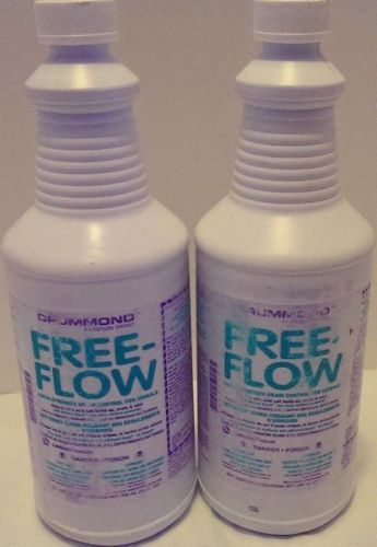 2 - 1 qt Free-Flow Urinal Drain Opener/Deodorizer