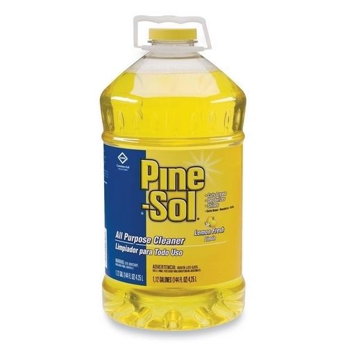 Pine sol 35419ea all-purpose cleaner, lemon fresh - 144 oz. for sale