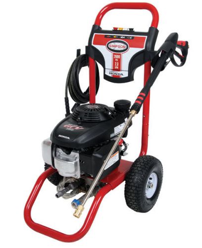 Simpson msv2623-s megashot pressure washer 2600 psi gas cold water for sale