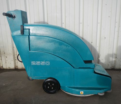 2008 tennant 2550 20&#034; battery high speed floor burnisher scrubber w charger for sale