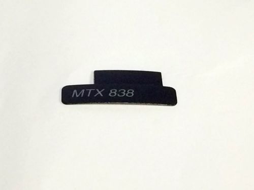Motorola MTX838 Front Label Escutcheon Model 3305183R78 *OEM*