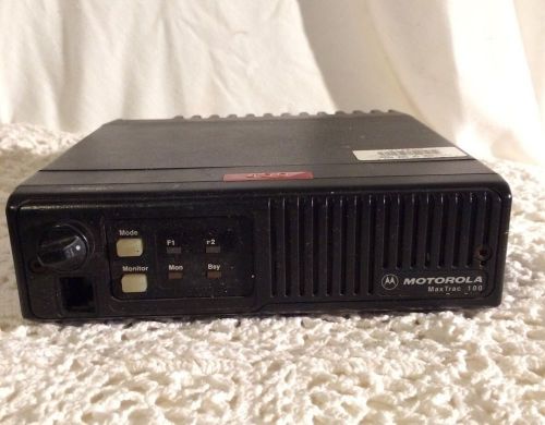 Motorola maxtrac moble radio vhf 2ch model d43mja73a5ck maxtrac 100 - 4 total for sale