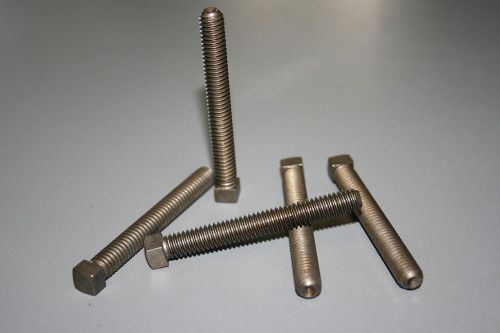 5/16-18 x 2-1/2&#034; square head set screw pack of 25 for sale