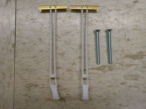 Lot of 2 Toggler SnapToggle 1/4-20 Wall Anchors with Bolts