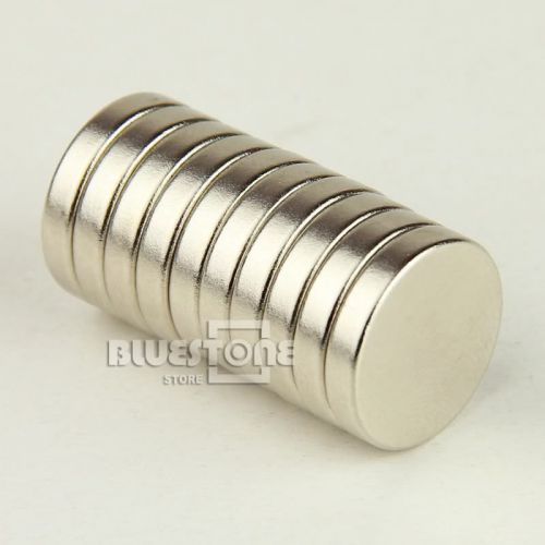 10x  Super Strong Round Cylinder Magnets 16mm x 3mm  Rare Earth Neodymium N35