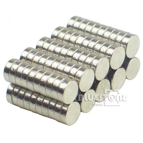 50 x small disc round neodymium industrial magnets rare earth neo 3 x 1 mm n35 for sale