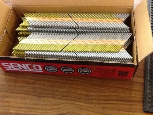Senco ge24asbk 2 3/8&#034; x .113&#034; 8d-ring shank hot dipped galvanized nails - new for sale