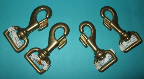 SOLID BRONZE SWIVEL SNAPS, 1/2&#034; x 3&#034;, FOR STRAP QTY.4