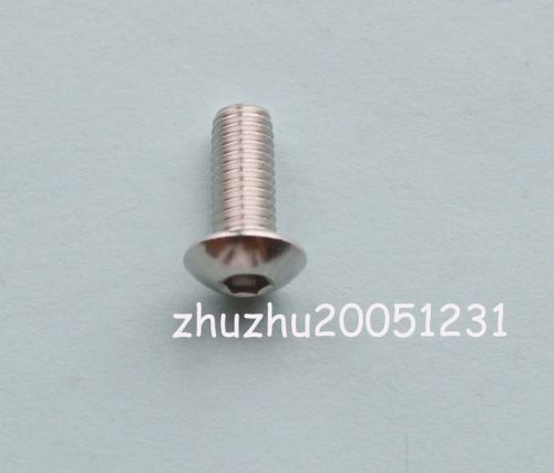 150pcs new metric thread m5*12  stainless steel button head allen screws bolts for sale