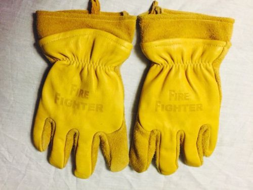 $60 glove corp gauntlet fire fighter gloves! for sale