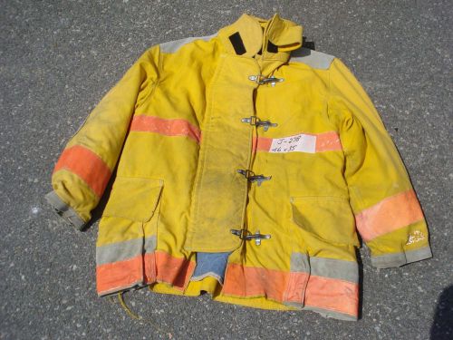 46x35 Big Jacket Coat Firefighter Bunker Fire Gear BODY GURAD....J278