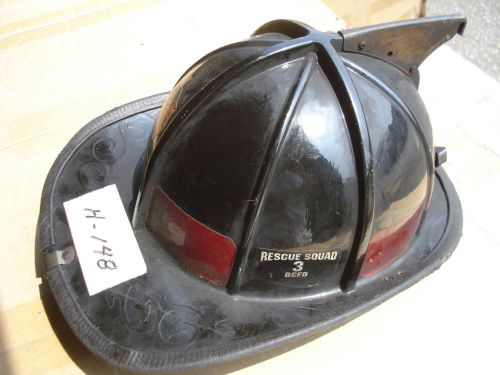 Cairns 1010 Helmet + Liner Firefighter Turnout Bunker Fire Gear ...#148 Black