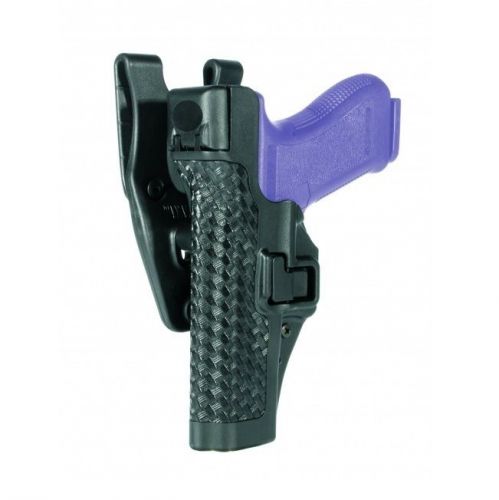 Blackhawk 44h500bw-l black bw lh serpa level 3 xiphos glock 17/22/31 gun holster for sale