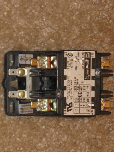 SQUARE D 8910DPA32 CONTACTOR USED