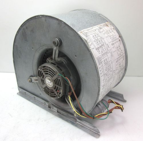 Emerson 1-Ph Squirrel Cage Blower Exhaust Fan  Opening: 8.5&#034; x 9&#034; 3-Speed