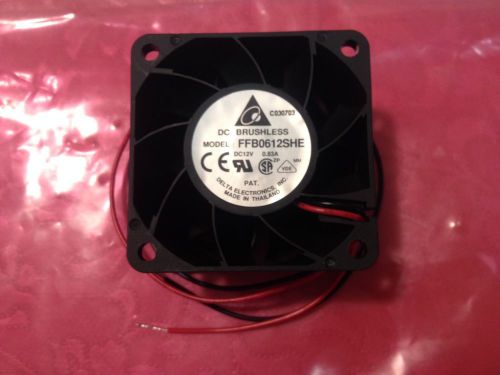 Lot 1000x ffb0612she delta 60mm x 38mm brushless fan 12v 0.83a flexbox new for sale