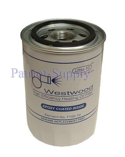 WESTWOOD F100-10 REPLACEMENT FILTER FOR F100 OIL FILTER