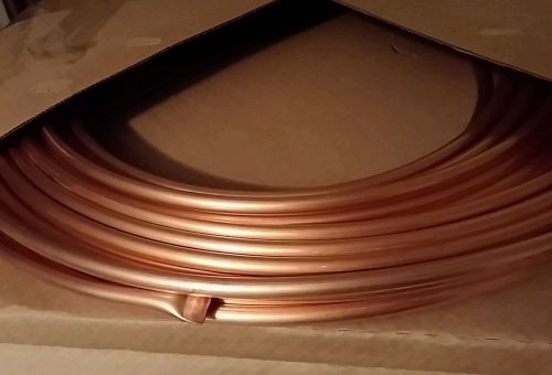 Cerro brand 3/8 copper refer tubing/rare 100 foot roll! for sale