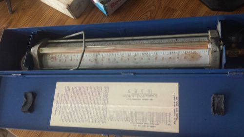 Thermal engineering 5 lb. charg-check #7005 r-22 r502 + metal carry case for sale