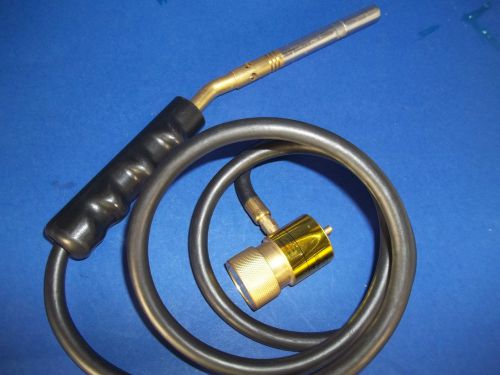 Hose torch for soft soldering and brazing with 4 feet hose for greater mobility for sale