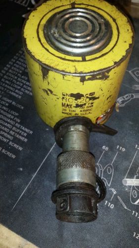 Enerpac rcs 201 hydraulic cylinder, low height, 20 tons for sale