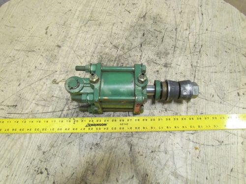 Hydraulic cylinder 4&#034; bore 4-5/8&#034; stroke 1-1/4&#034; rod 6-1/2&#034; extended 2-3/8&#034; long for sale