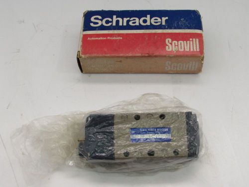 Schrader/scovill 52051-9003 4-way 2-position hydraulic valve ***xlnt*** for sale