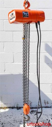 CM Valustrar Model WH 1 Ton electric hoist 9061-1 3