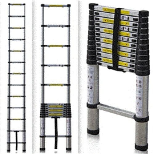 Aleko® telescoping ladder 11-steps for sale