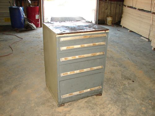 Vidmar 5 drawer industrial tool storage cabinet 30&#034;x30&#034;x44&#034; ***xlnt*** for sale