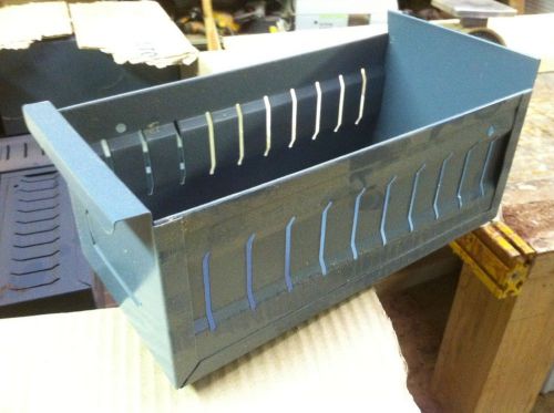 Shelving Storage drawers new EDSAL 270-121 12x5x4 Steel - half case of 6