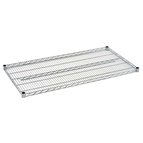 Sandusky lee 18&#034; x 48&#034; chrome super heavy duty shelf for sale