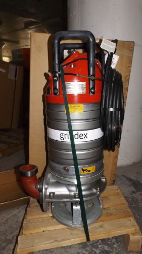 Grindex | sandy n | sludge grinder pump | 460 volt 3 phase | 3&#034; discharge | 9 hp for sale