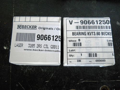 Becker bearing 90661250000 for kvt3.60 vacuum pump and others *nib* for sale