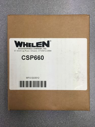 Brand New In The Box Whelen Competitor Series 6-Outlet Power Supply CSP660