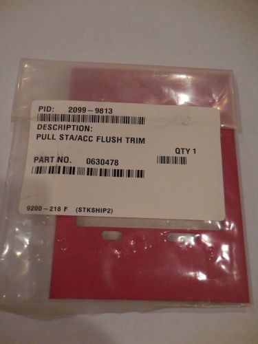 Simplex 2099-9813 Pull Station Flush Trim Plate Accessory NEW IN BAG
