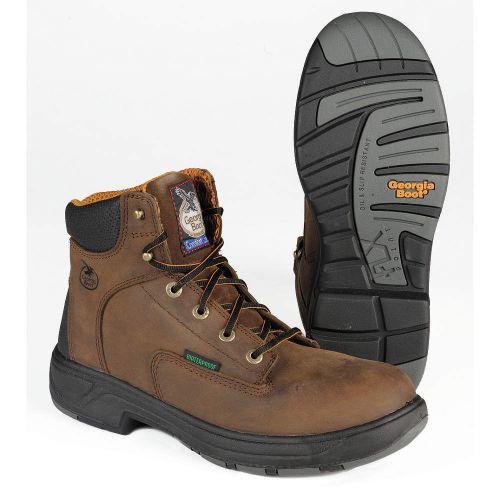 Work boots, pln, mens, 9w, brown, 1pr g6544 9 wide for sale
