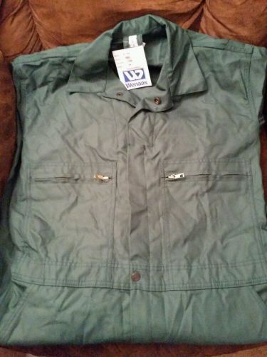Wenaas antiflame coveralls hunter green  size 44 x-tall for sale