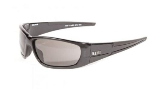 5.11 tactical 52024 climb polarized sun glasses black frame w/ smoked lens for sale