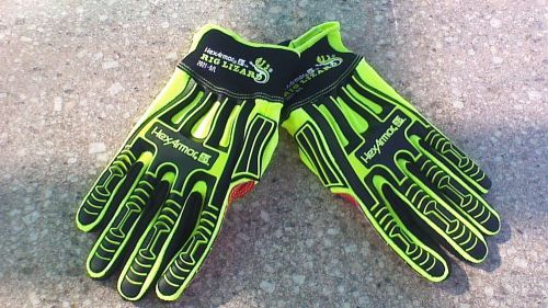 HexArmor Rig Lizard 2021 Impact &amp; Cut Protecting Gloves (Size Large)