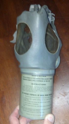 WW2 US  Gas Mask Noncombatant
