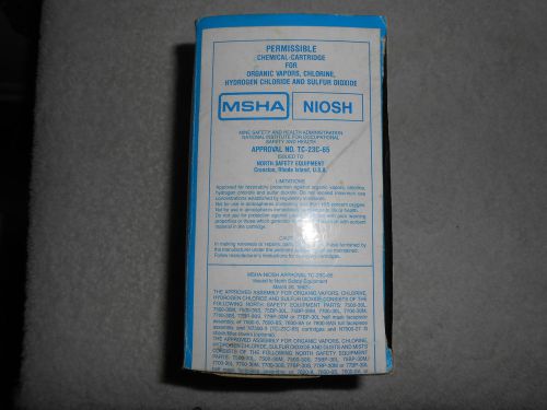 N7500-3 NORTH FILTERS  BOX OF 4  NEW