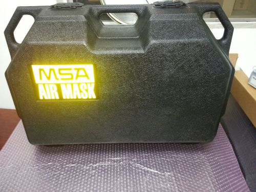 MSA ULTRALITE AIRMASK (PRESSURE DEMAND) SCBA REGULATOR WITH MASK &amp; CASE LRG/MED