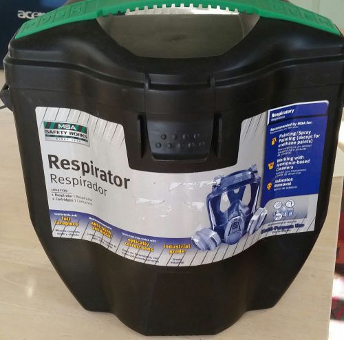 Msa safety works full-face multi-purpose respirator 10041139 for sale