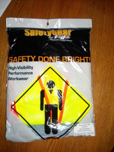 SafetyGear HI-VISIBILITY MESH VEST by pip Economy Class 2 - Yellow sz 2X /3X